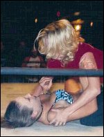 ...and sometimes they don't: like during this in-ring bra and panties catfight! ...and sometimes they don't: like during this in-ring bra and panties catfight!
