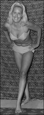 Seeing Beverly here, it's hard to believe that this sexy lady was nicknamed 'The Hammer'! Seeing Beverly here, it's hard to believe that this sexy lady was nicknamed 'The Hammer'!