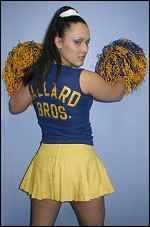 Give me an M-E-L-I-S-S-A! It's Cheerleader Melissa!