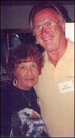 Ida with friend Nick Bockwinkel. Ida with friend Nick Bockwinkel.