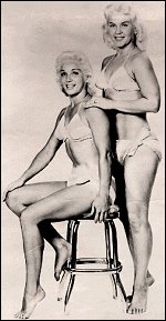 The original tag team glamour girls: Lorraine Johnson and Penny Banner. The original tag team glamour girls: Lorraine Johnson and Penny Banner.