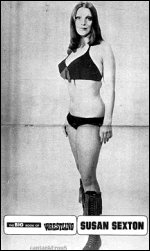 Big Book Of Wrestling Pin-Up Girl: When this picture was taken, not many people knew that this beautiful young rookie would become one of the roughest ladies ever in the history of the sport! Big Book Of Wrestling Pin-Up Girl: When this picture was taken, not many people knew that this beautiful young rookie would become one of the roughest ladies ever in the history of the sport!