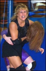 Sienna Blaze finds out that Tiffani can be one tough competitor in or out of the ring!