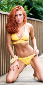 Valerie + yellow bikini = WOW! Valerie + yellow bikini = WOW!