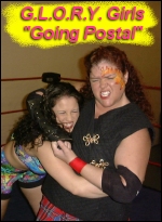 Click for more info on the "G.L.O.R.Y. Girls Going Postal"  video.