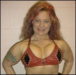 Lady Victoria is one of the sexiest...and most powerful...women in the wrstling business.