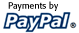 Safe, secure online ordering through PayPal.